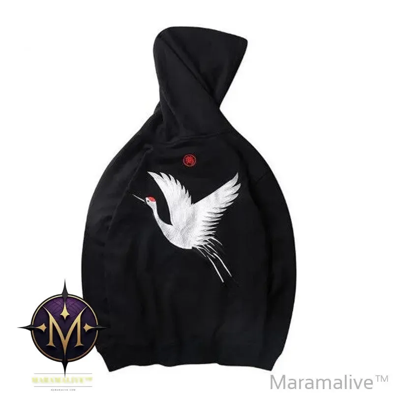 Hip Hop Hoodie Embroidered Hoodie