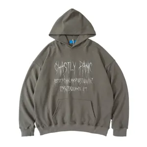 Hip-Hop Letter Print Hoodie