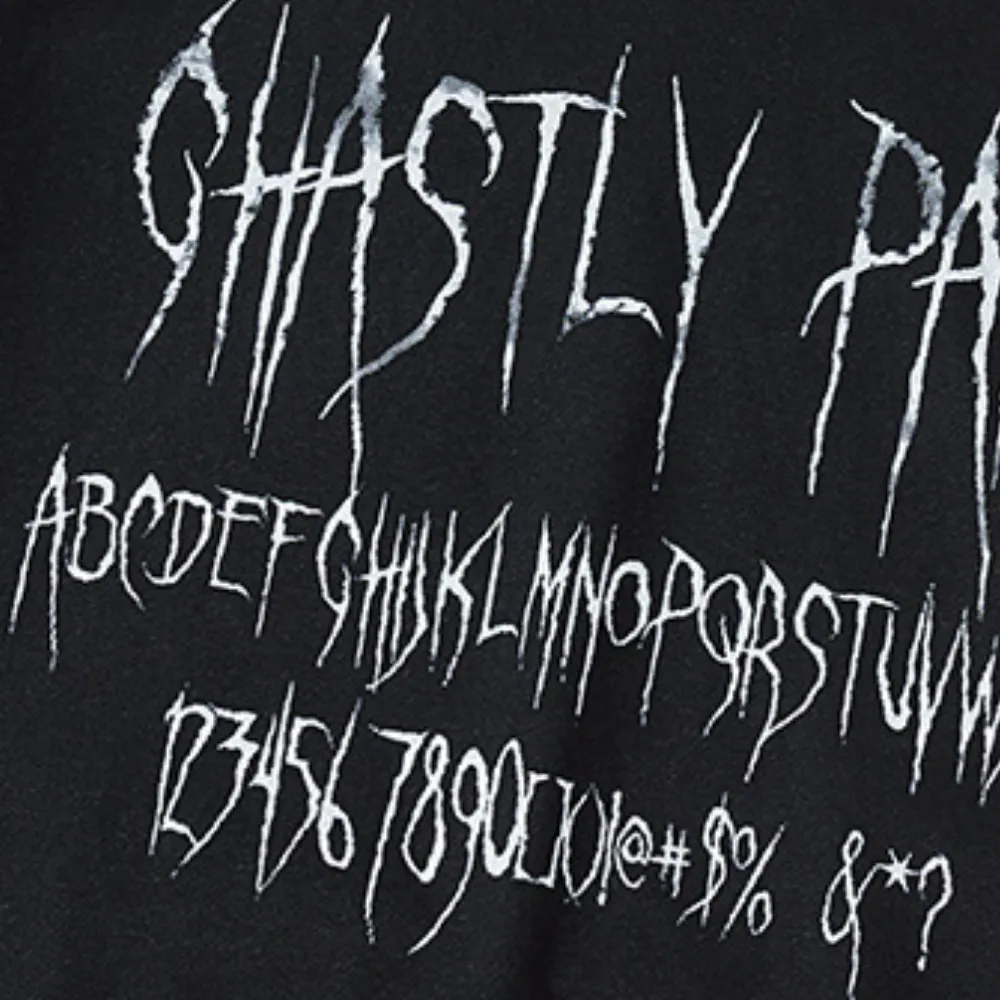 Hip-Hop Letter Print Hoodie