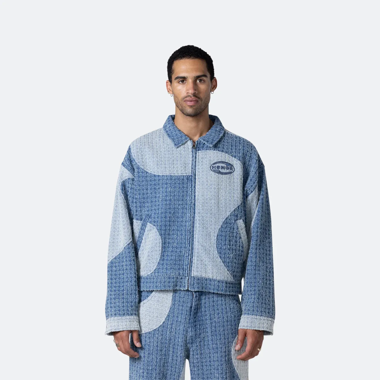 Honor The Gift Groove Panel Jacket - Navy