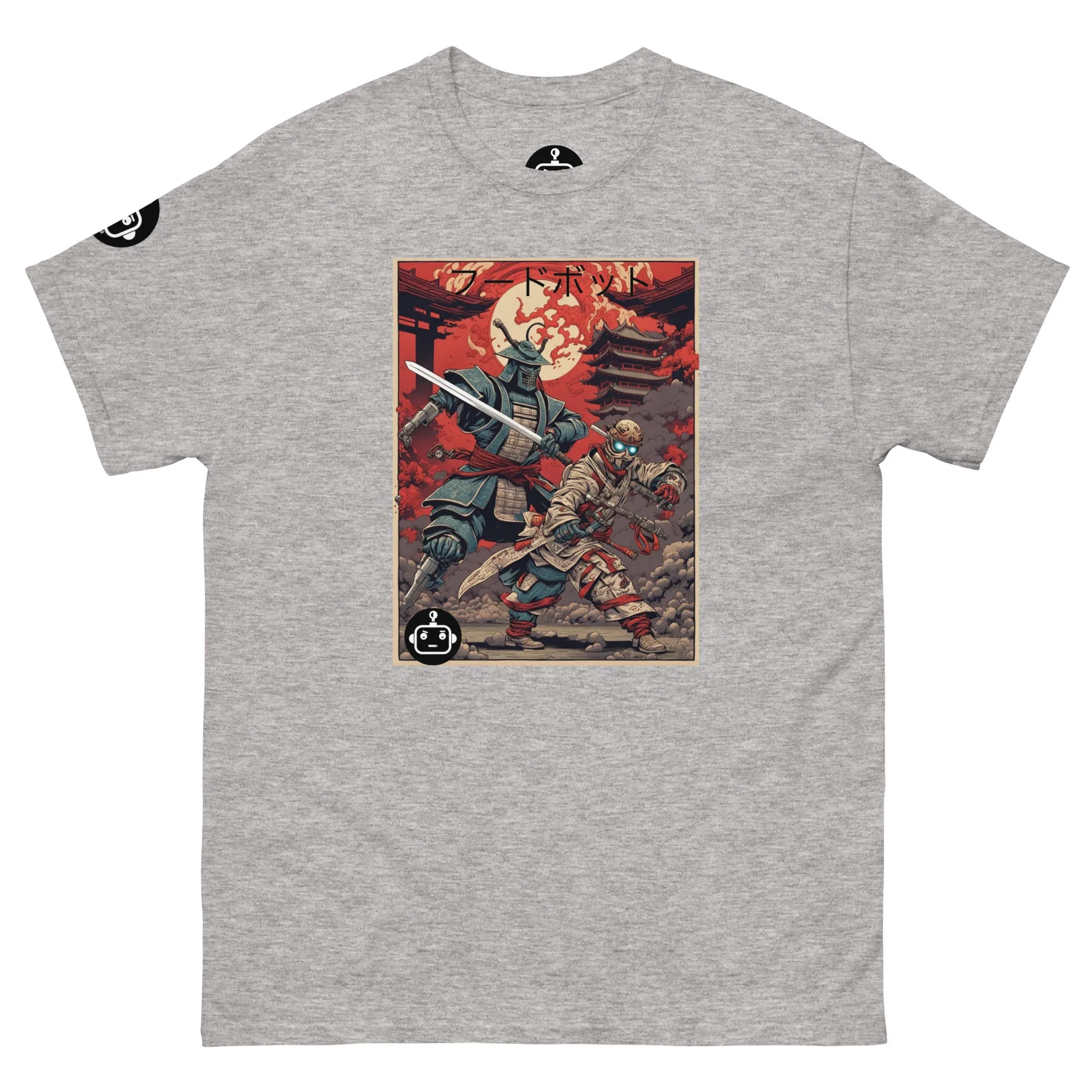 HOODBOT Ai Samurai Fight 1 (Unisex Tee)