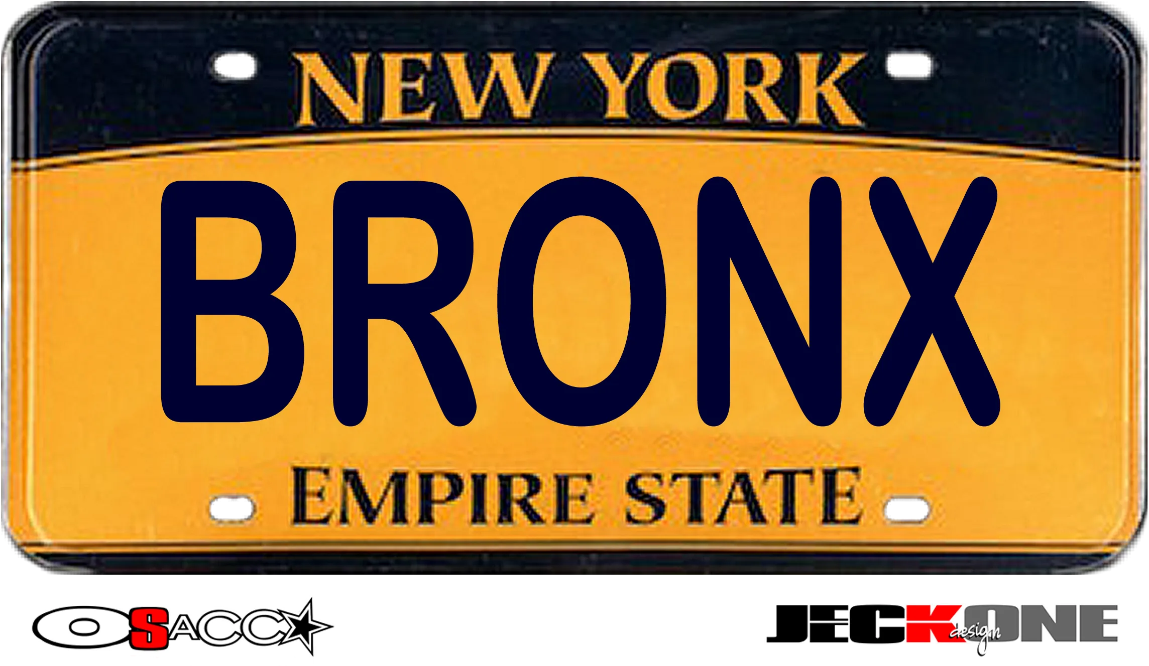 HOODIE (uniSex): BRONX  -VanityPlate