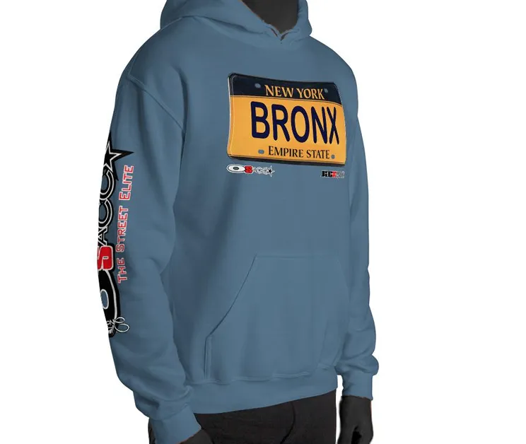 HOODIE (uniSex): BRONX  -VanityPlate