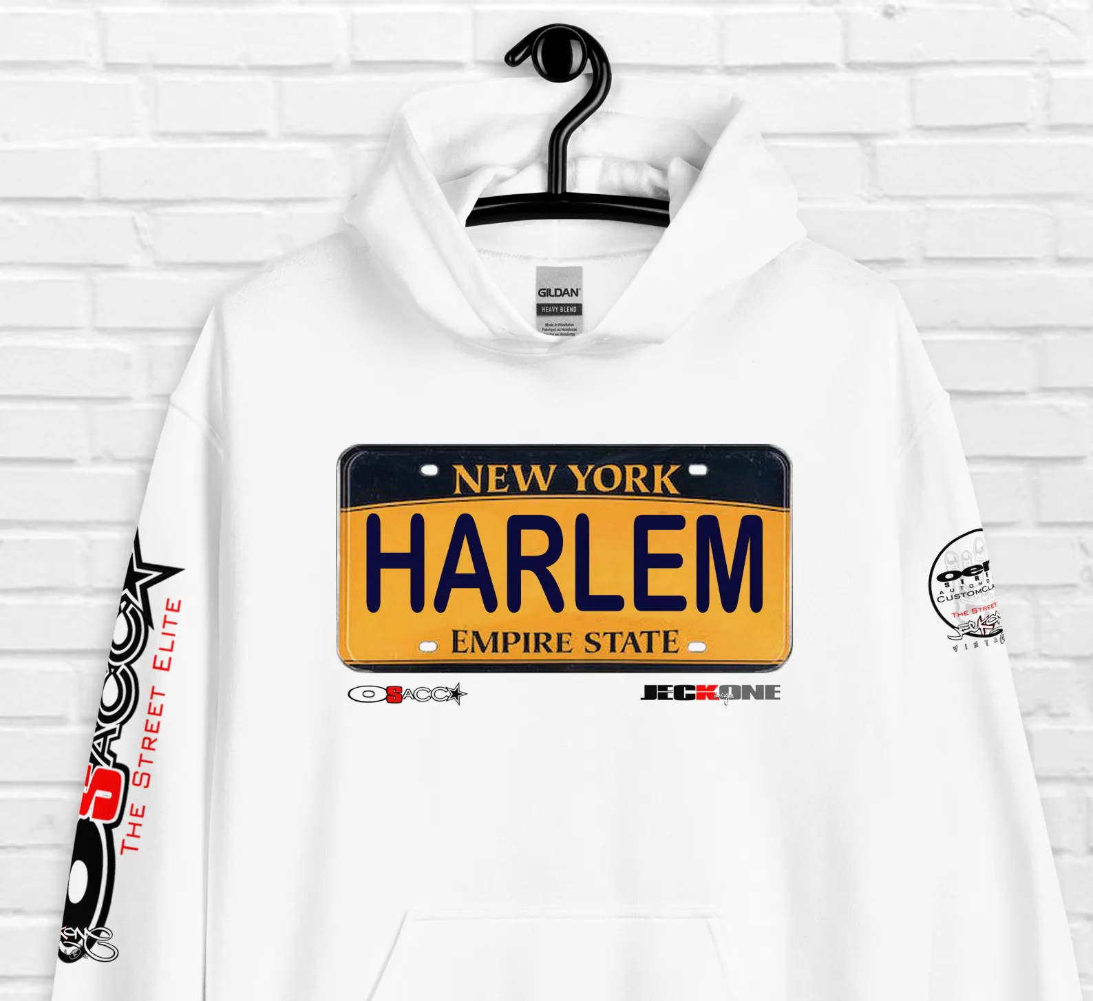 HOODIE (uniSex): HARLEM -VanityPlate