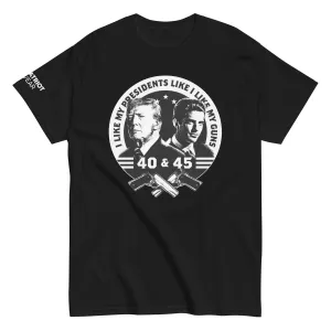 I like My Presidents Like I Like My Guns Shirt