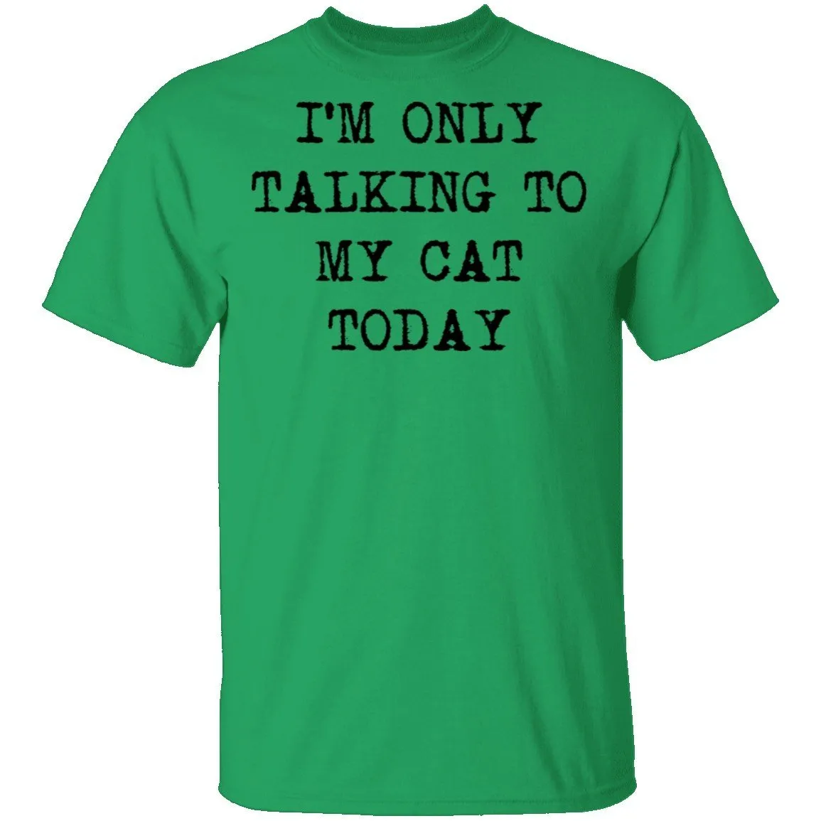 I'm Only Talking To My Cat Today T-Shirt
