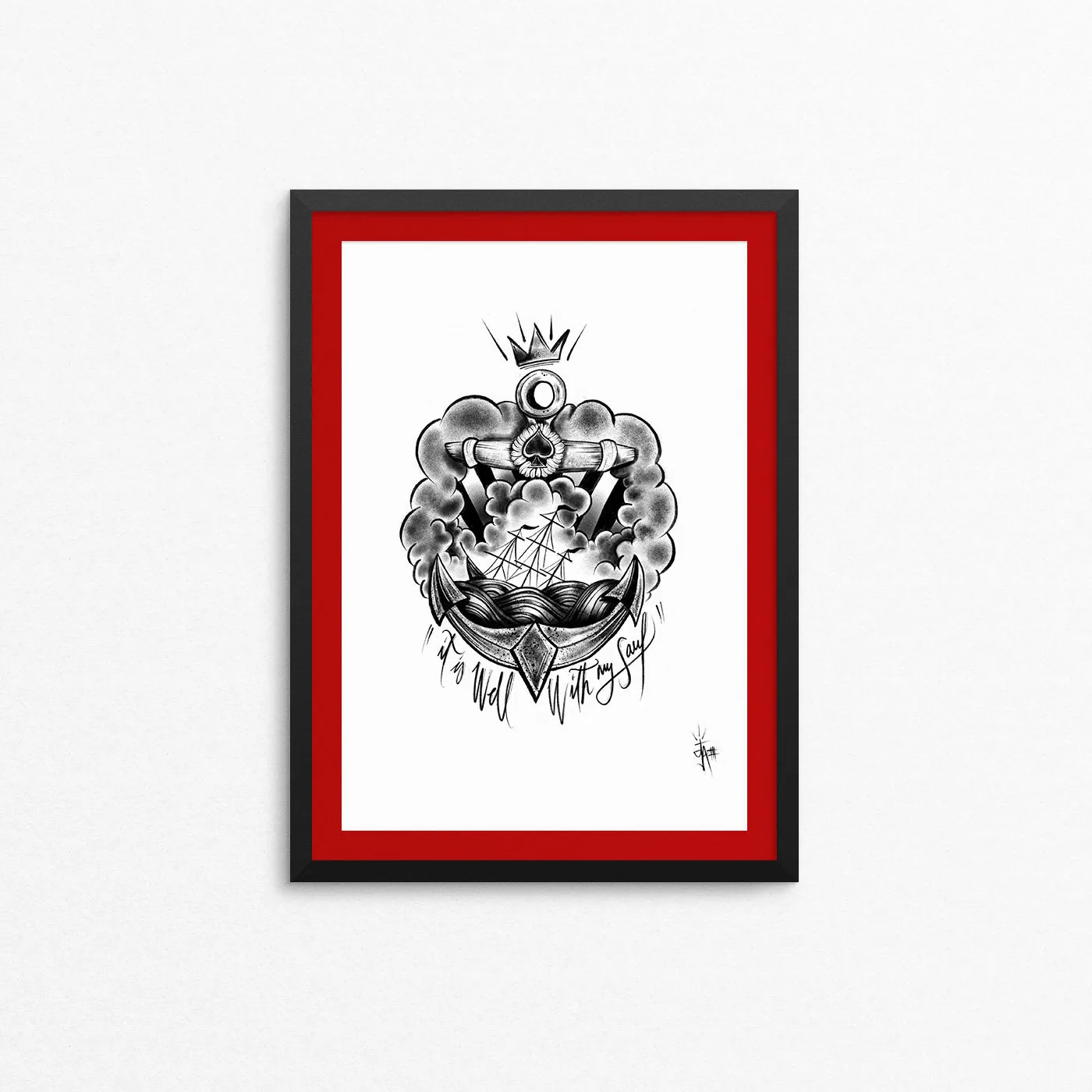 “It Is Well” Art Print