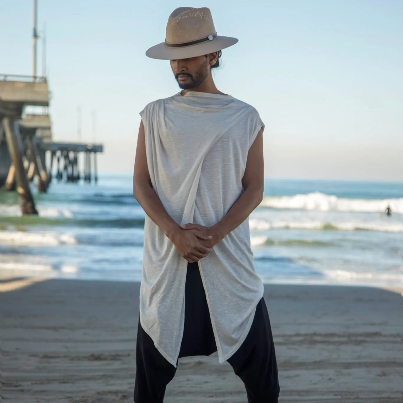 Ivory White I | Jedi Mens Top