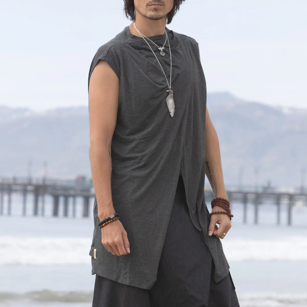 Jedi Mens Top in Grey