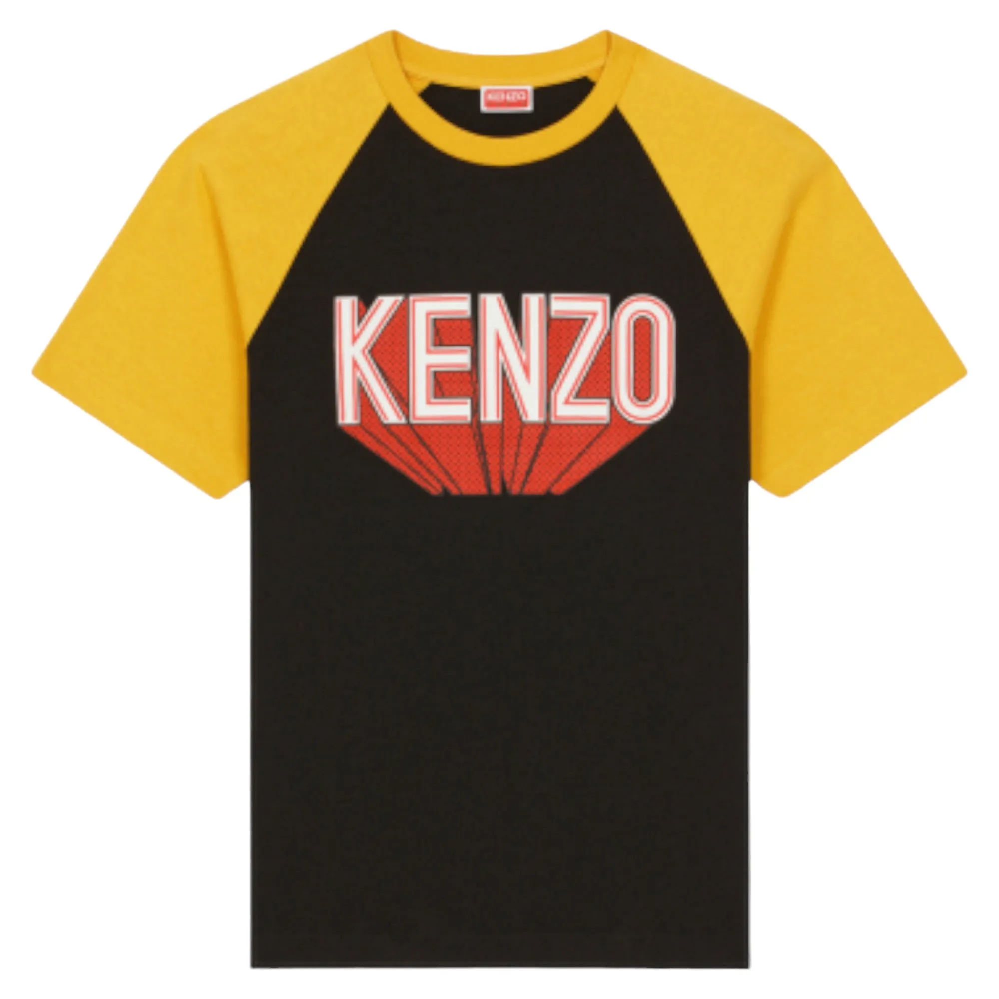 Kenzo Men's Raglan 3D Logo T-Shirt