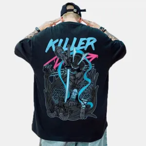 “KILLER”Trendy Brand Hip-hop Loose T-shirt