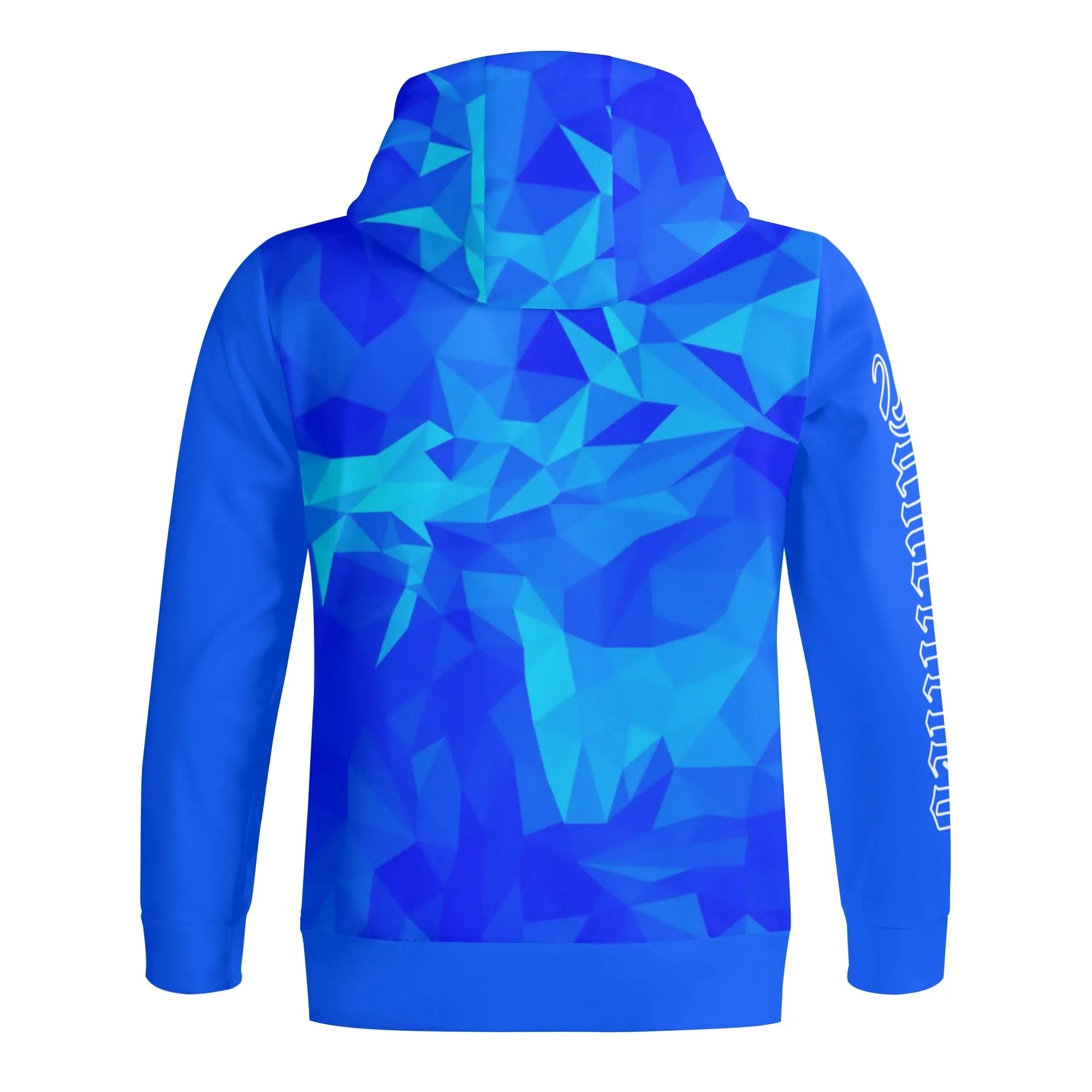 King Jesus- Adult Full Zip Turtleneck Hoodie Streetwear, Free Shipping