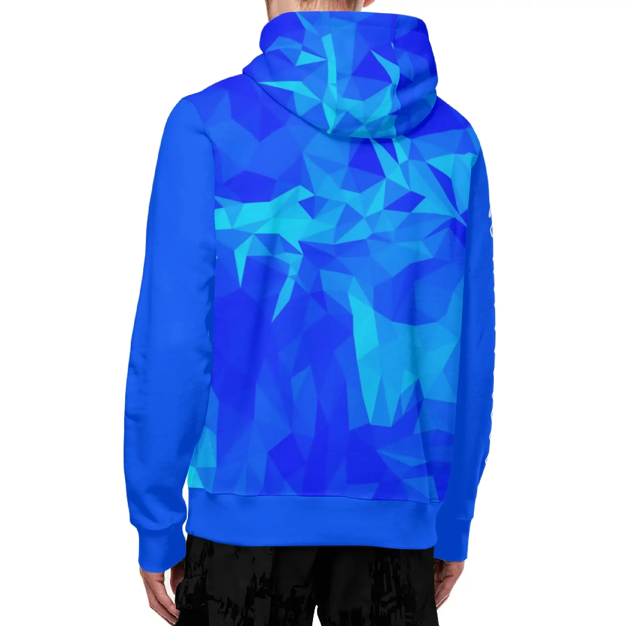 King Jesus- Adult Full Zip Turtleneck Hoodie Streetwear, Free Shipping