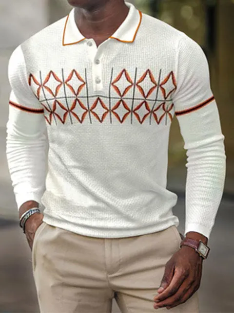 Lapel Streetwear Long Sleeve Shirt