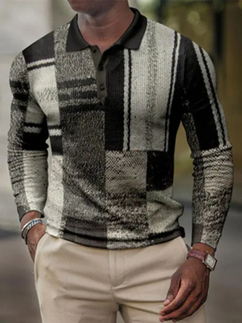 Lapel Streetwear Long Sleeve Shirt