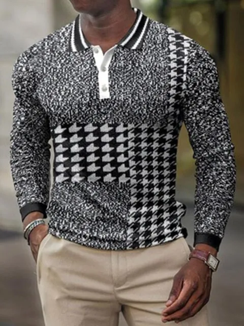 Lapel Streetwear Long Sleeve Shirt