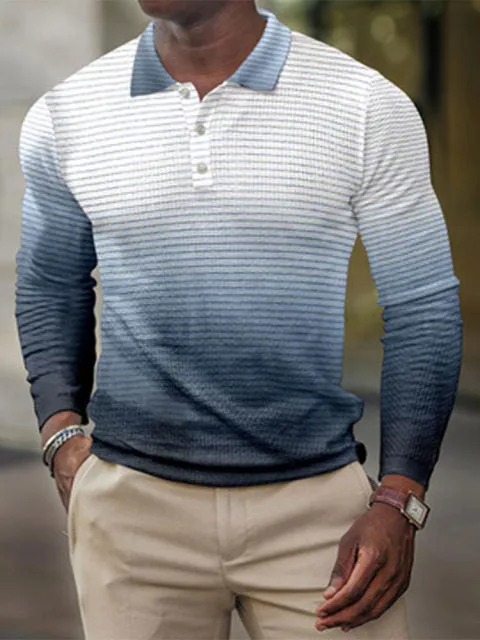 Lapel Streetwear Long Sleeve Shirt