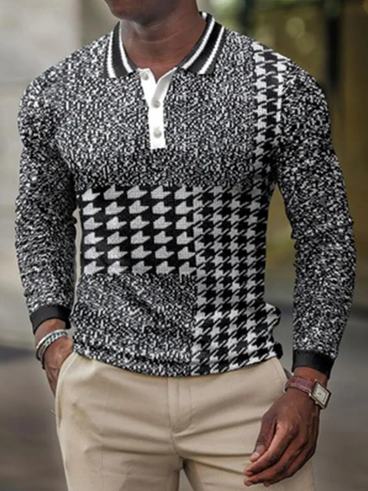 Lapel Streetwear Long Sleeve Shirt