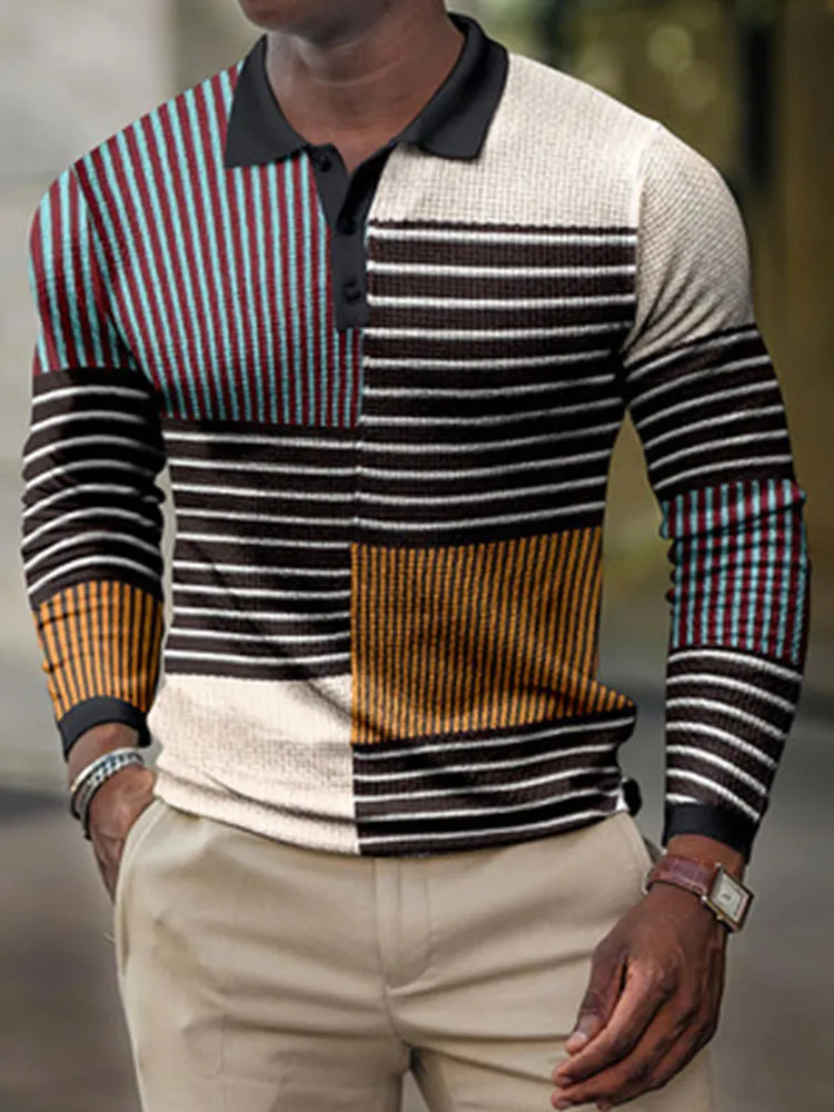 Lapel Streetwear Long Sleeve Shirt