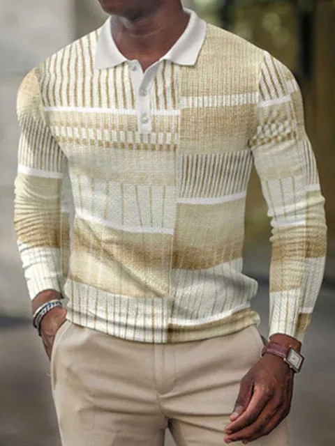 Lapel Streetwear Long Sleeve Shirt