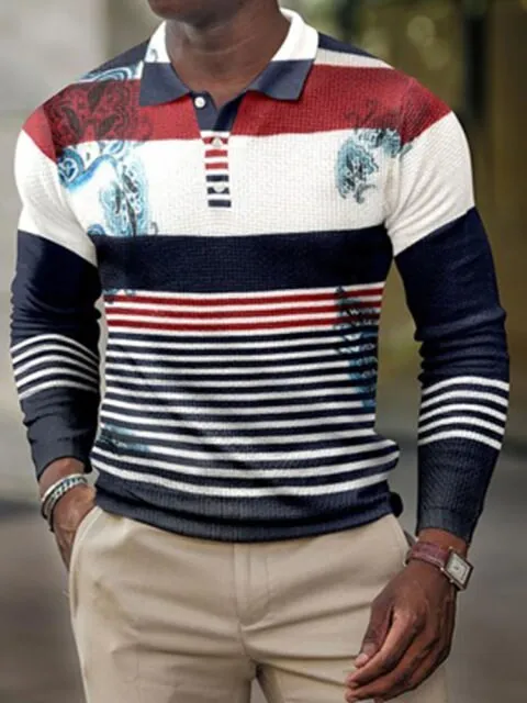 Lapel Streetwear Long Sleeve Shirt