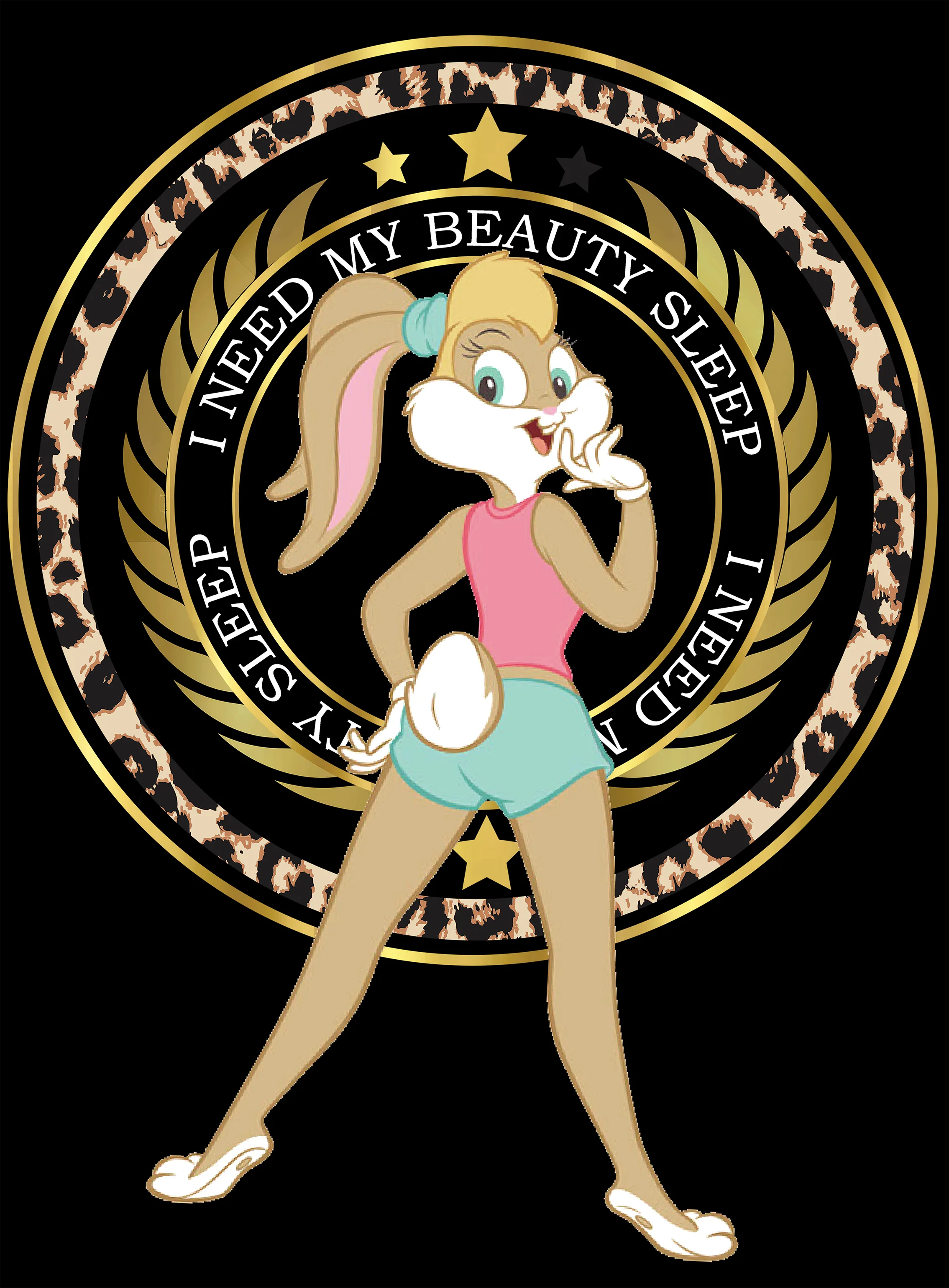 Looney Tunes Lola Bunny Beauty Sleep Official Women's Long Tank Dress