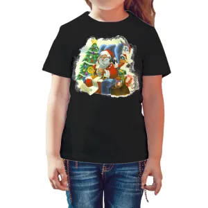Looney Tunes Looney Tunes Xmas Santa Official Kid's T-Shirt