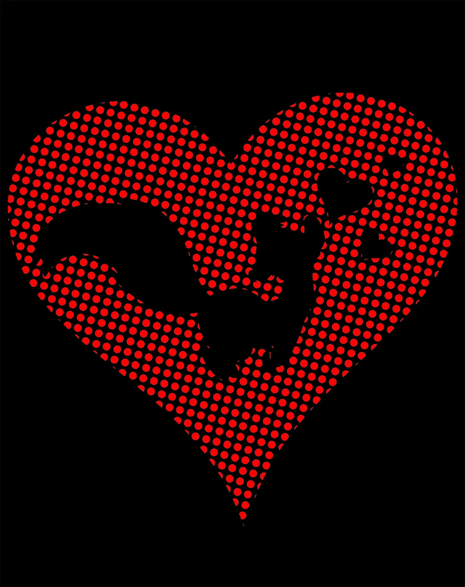Looney Tunes Pepe Le Pew Logo Love Heart Women's T-shirt