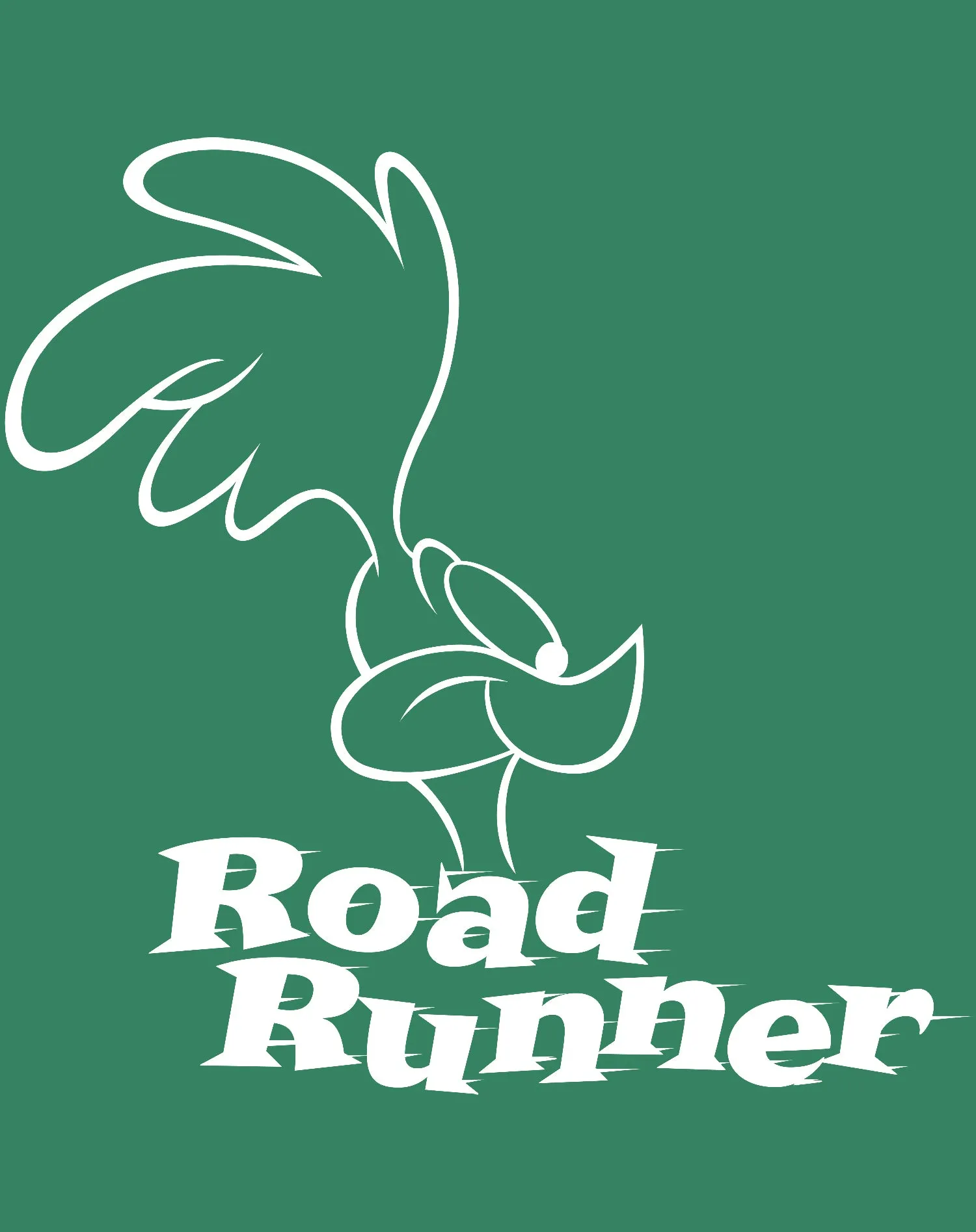 Looney Tunes Road Runner Logo Profile Official Kid's T-Shirt