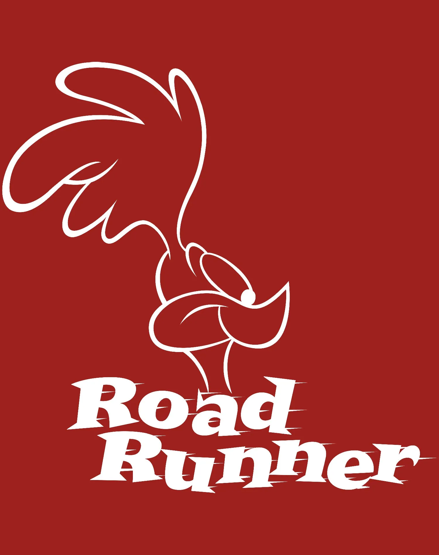 Looney Tunes Road Runner Logo Profile Official Kid's T-Shirt