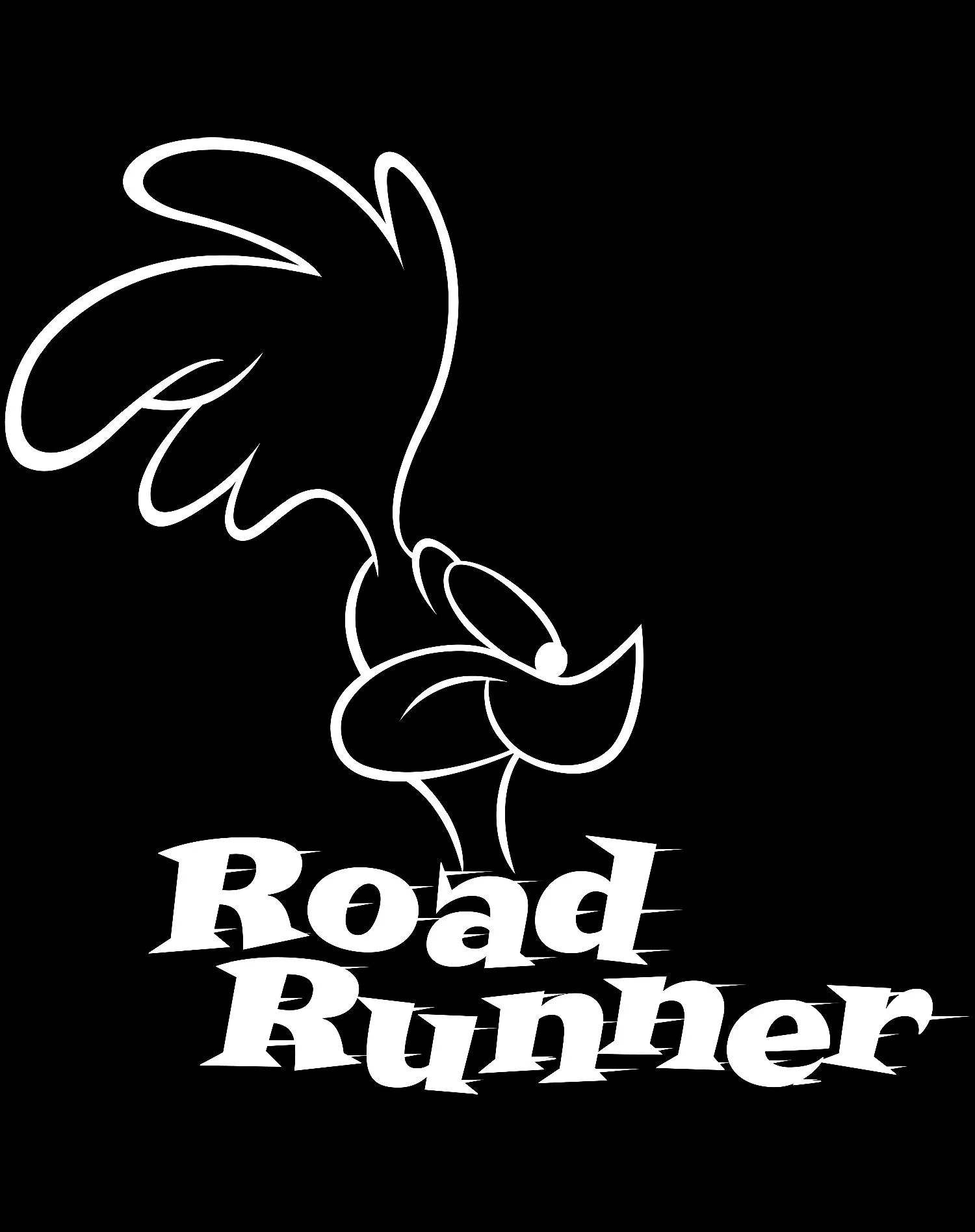 Looney Tunes Road Runner Logo Profile Official Kid's T-Shirt
