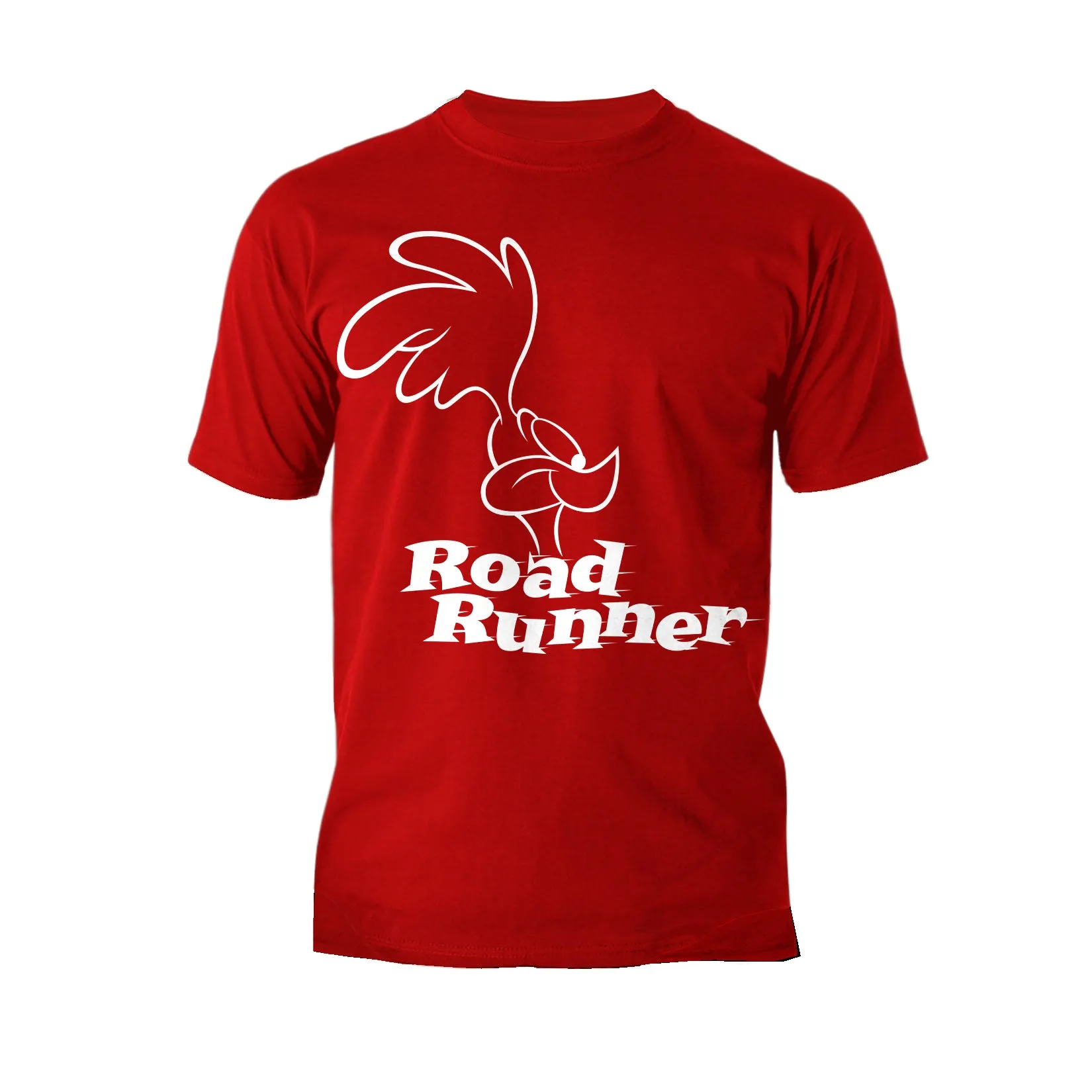 Looney Tunes Road Runner Logo Profile Official Men's T-Shirt