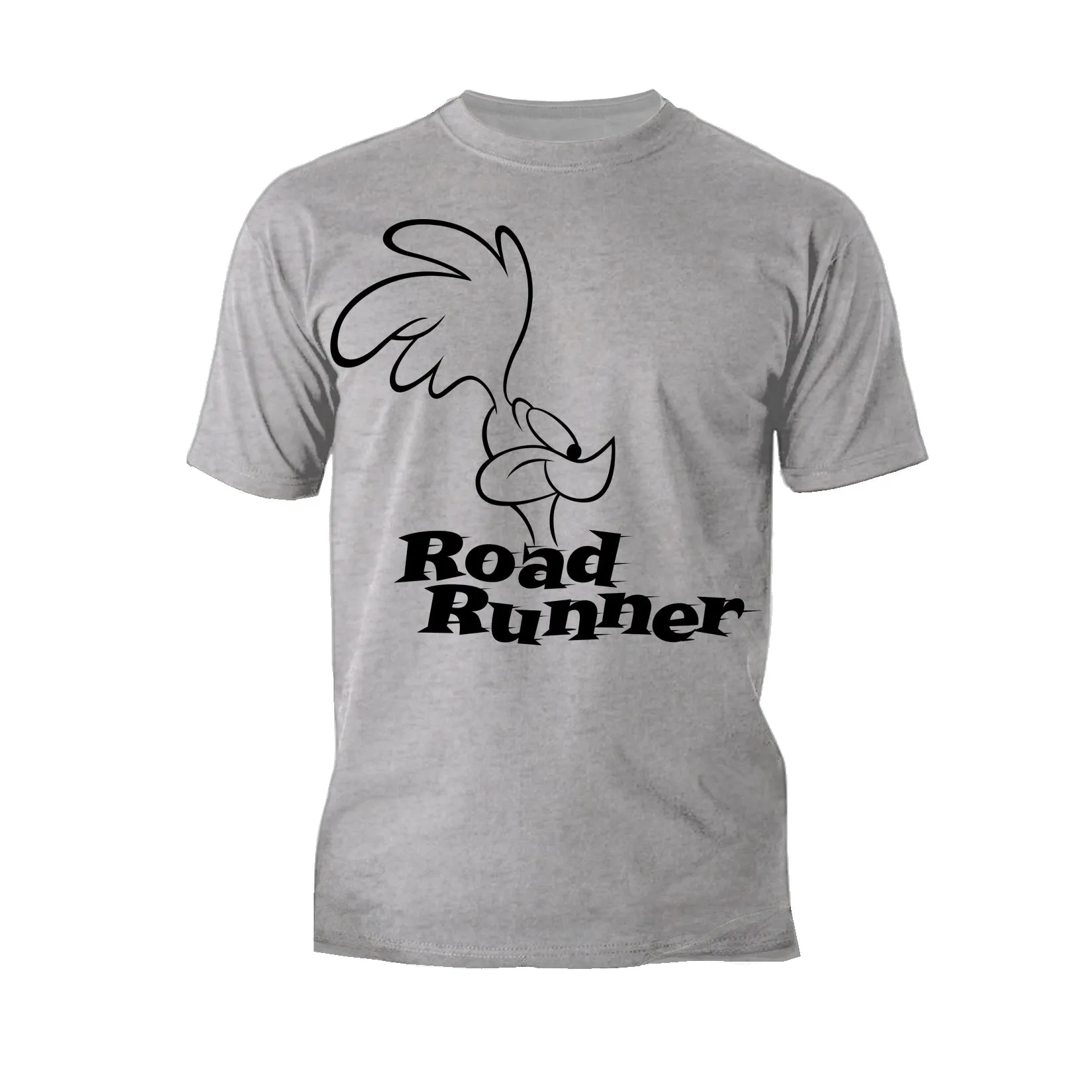 Looney Tunes Road Runner Logo Profile Official Men's T-Shirt