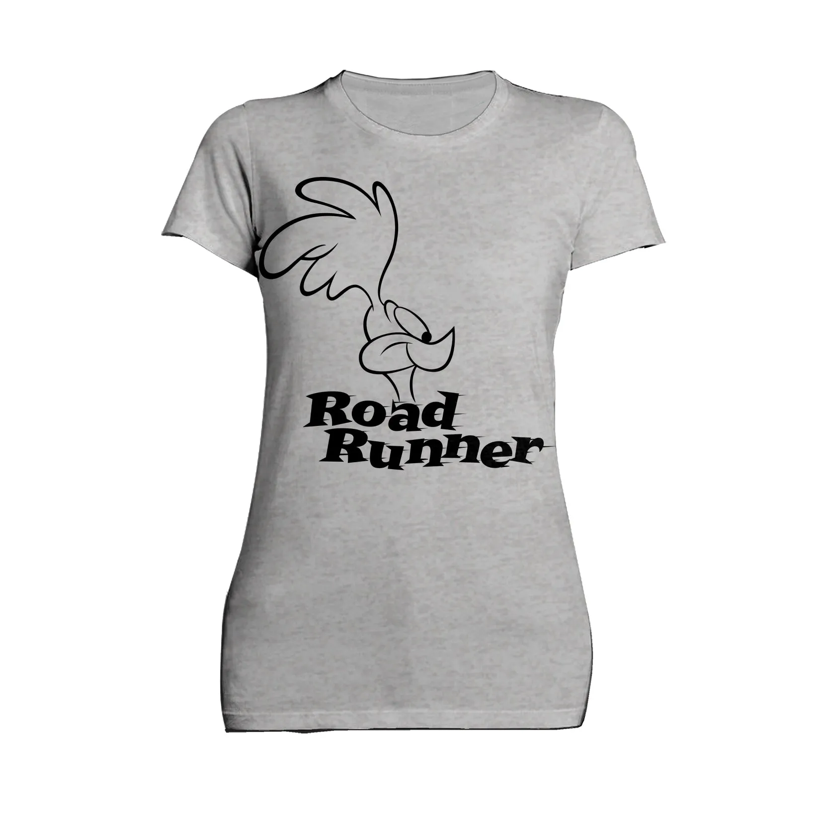 Looney Tunes Road Runner Logo Profile Official Women's T-Shirt