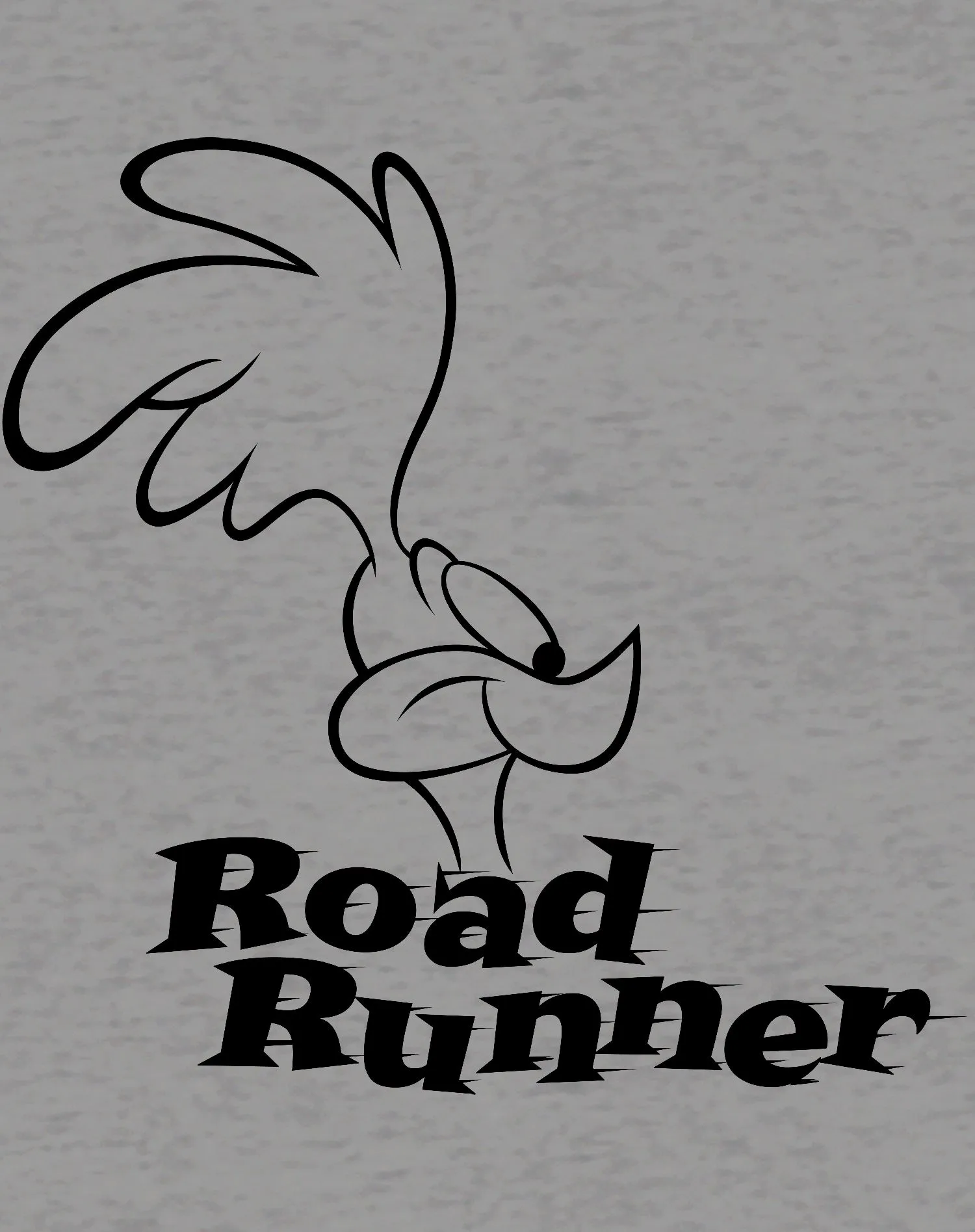 Looney Tunes Road Runner Logo Profile Official Women's T-Shirt