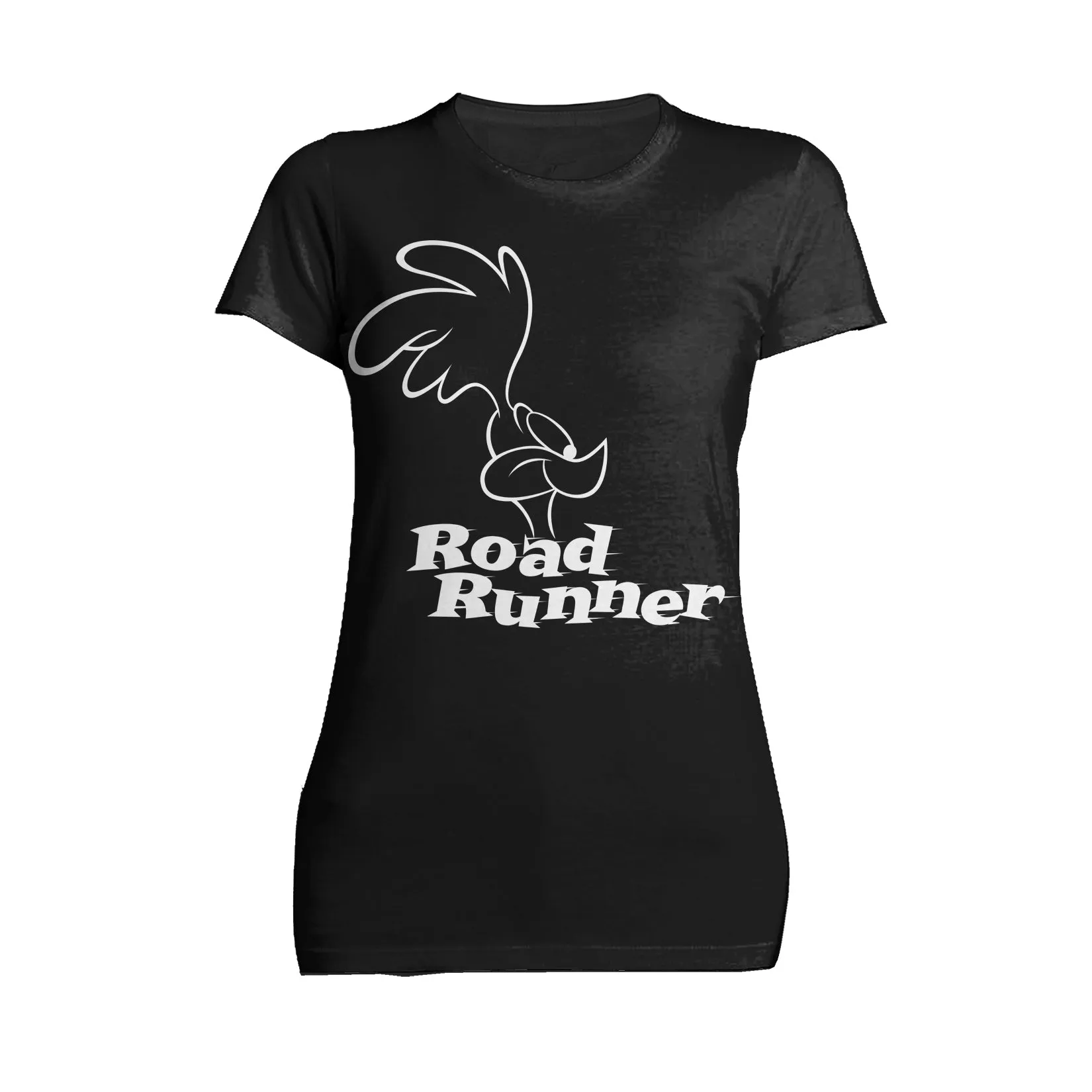 Looney Tunes Road Runner Logo Profile Official Women's T-Shirt