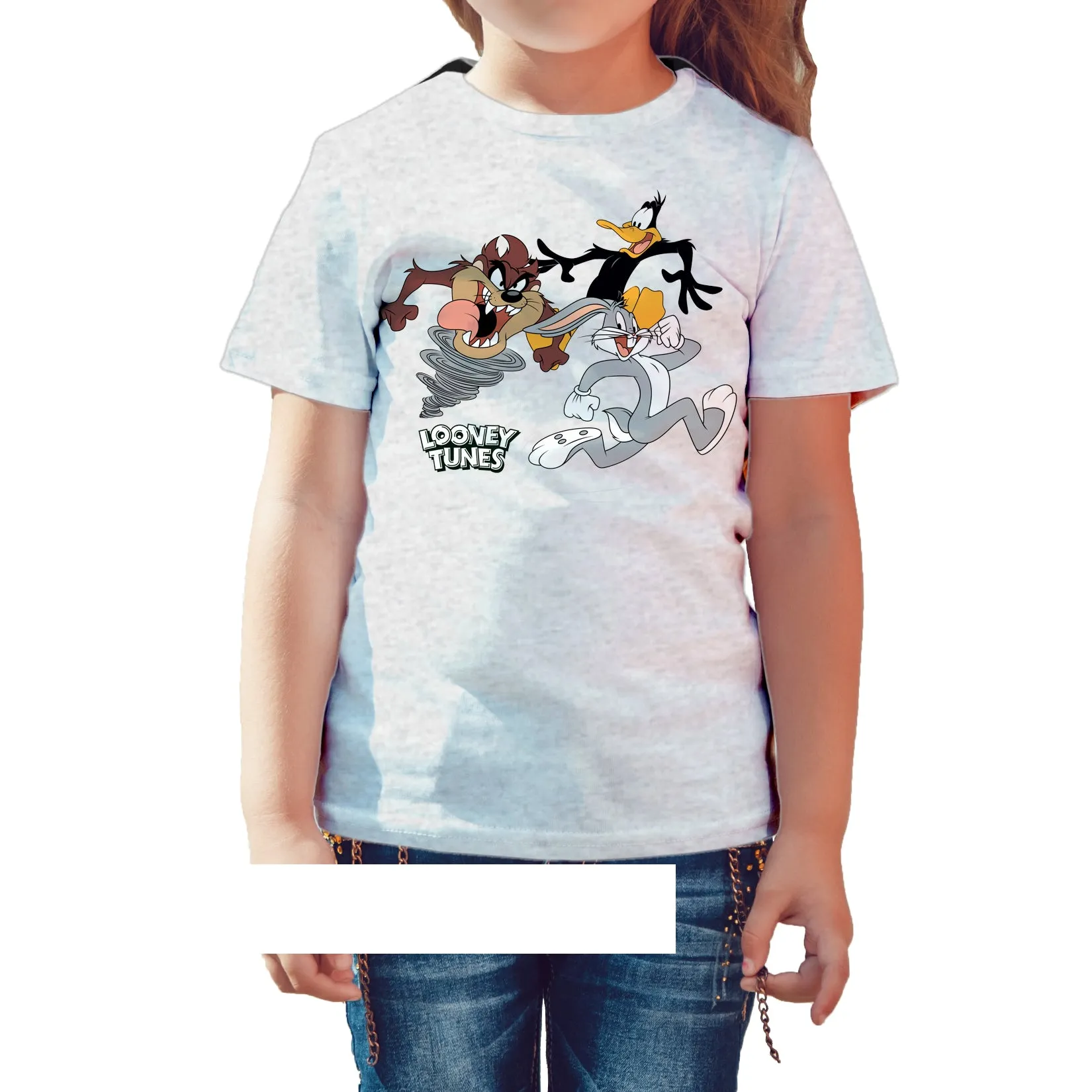 Looney Tunes Trio Bugs Daffy Taz Official Kid's T-Shirt