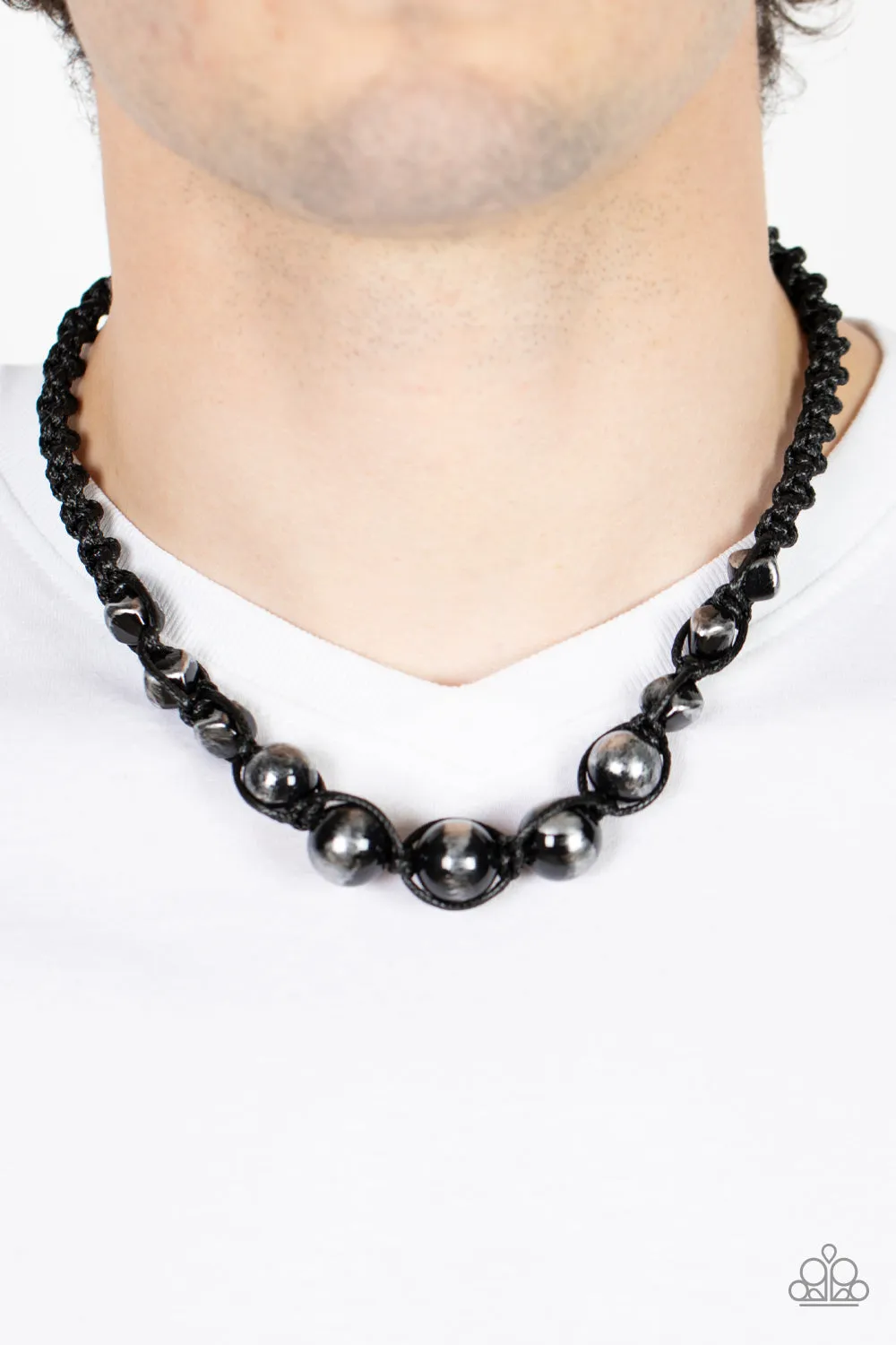 Loose Cannon - Black Necklace