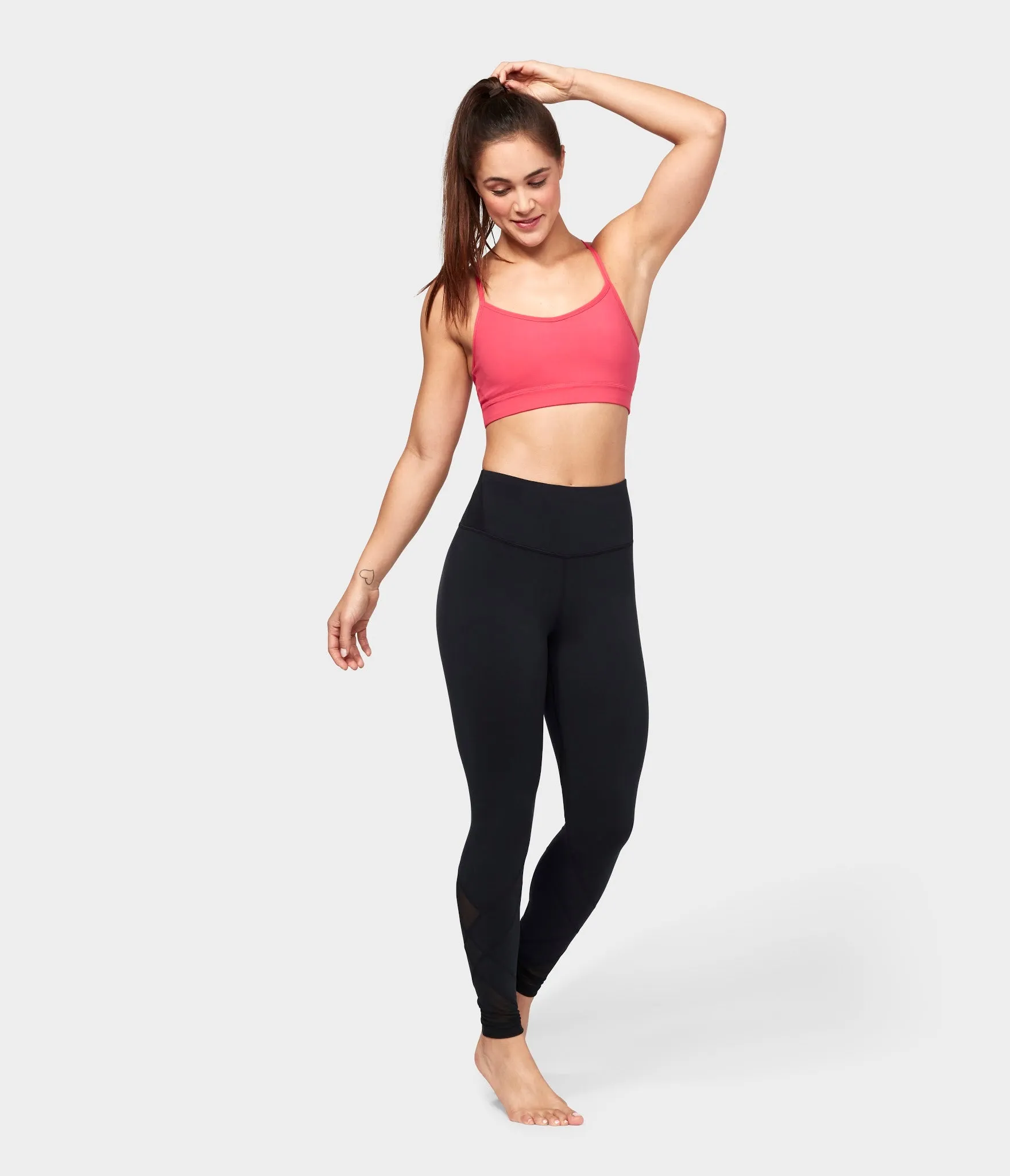 Manduka Apparel - Women's Movement Mesh Legging - Black