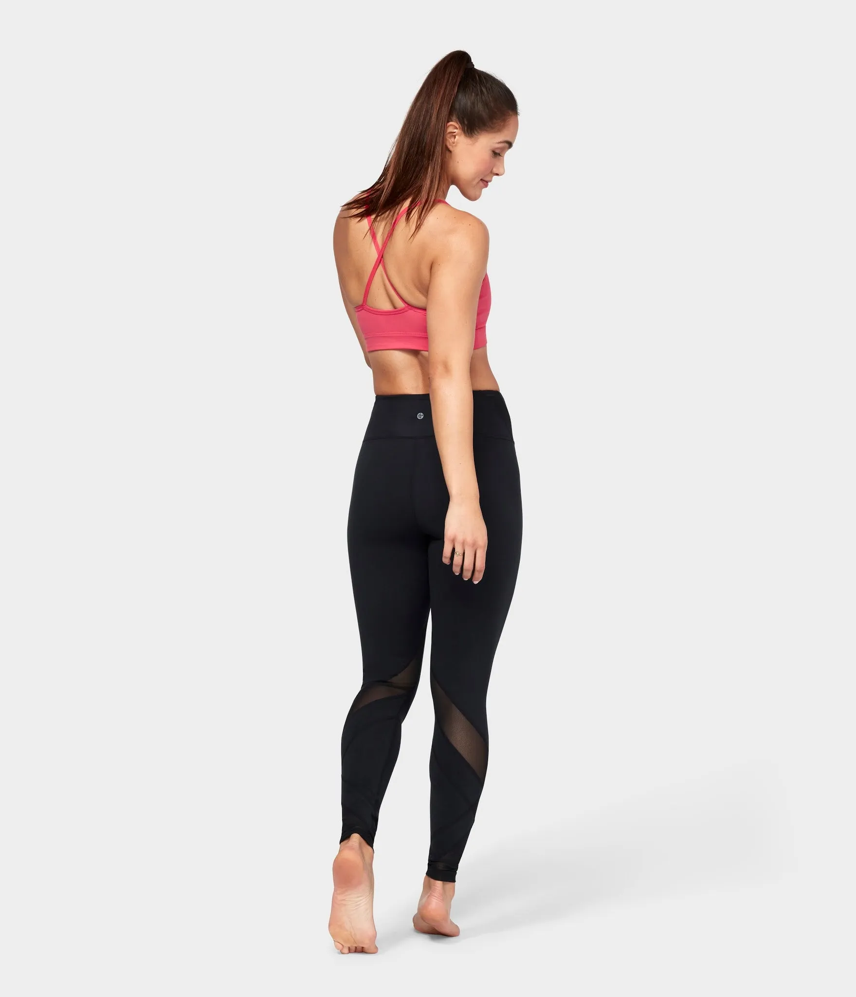 Manduka Apparel - Women's Movement Mesh Legging - Black