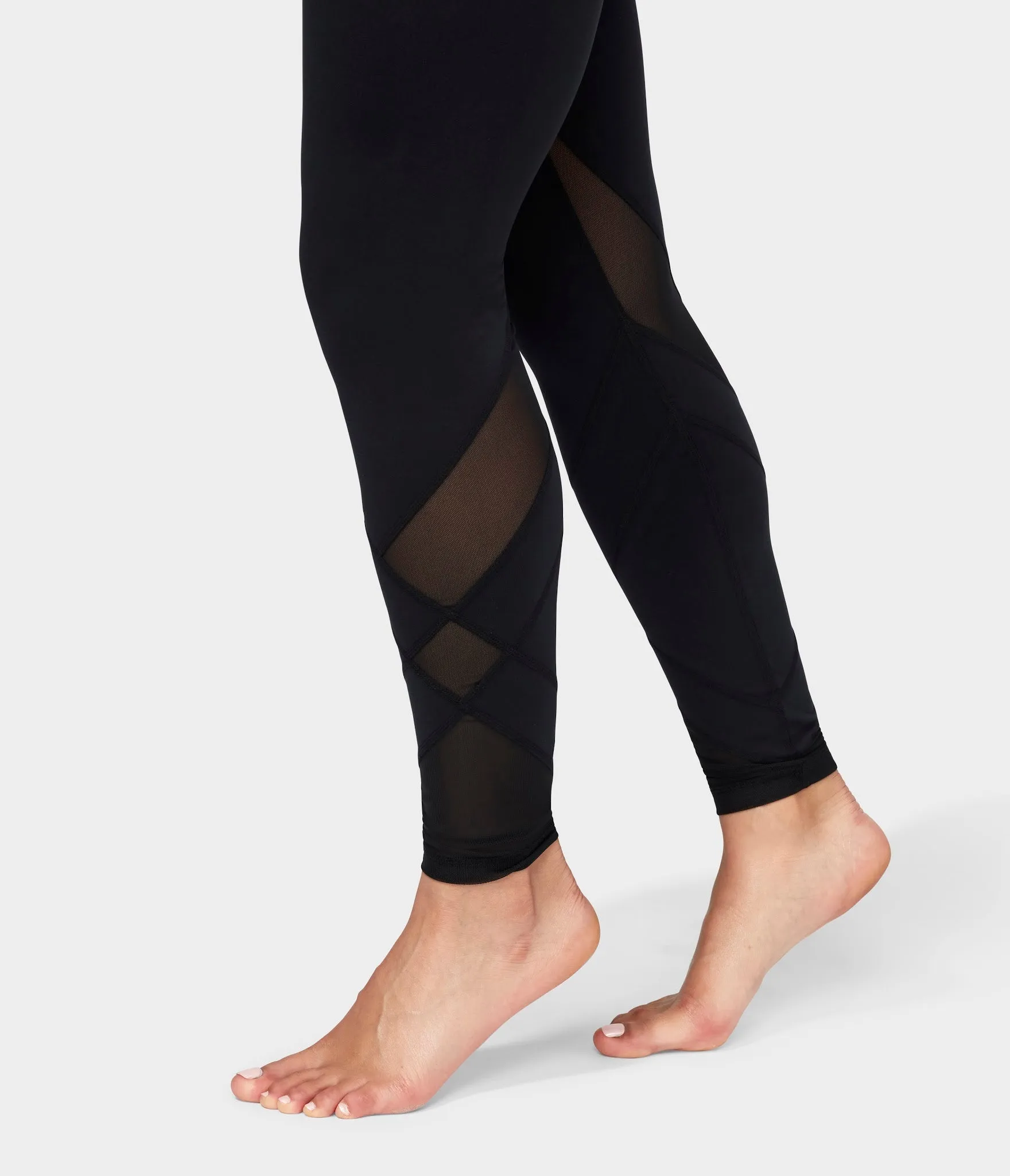 Manduka Apparel - Women's Movement Mesh Legging - Black