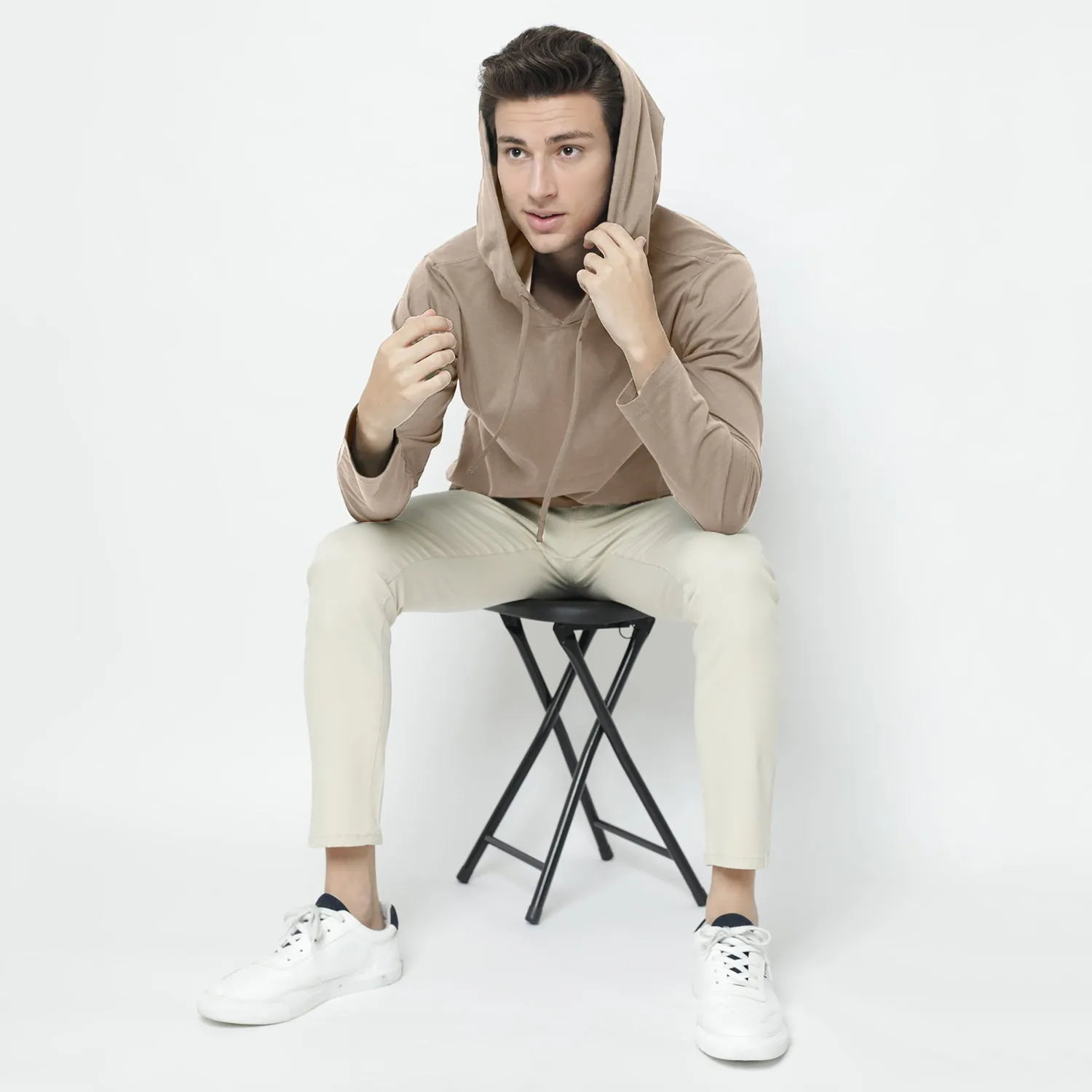 Marvin Hoodie T-Shirt Long Sleeve