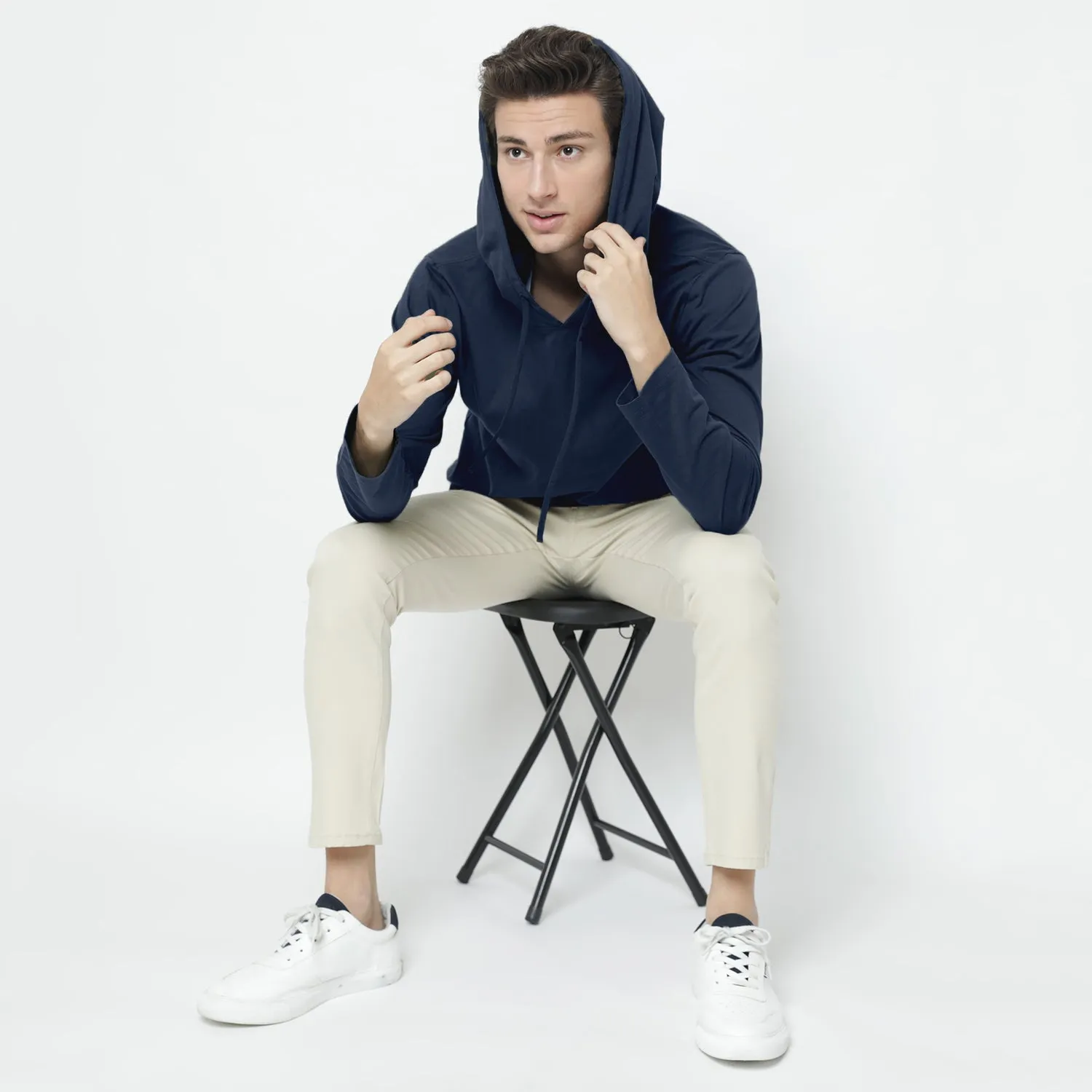 Marvin Hoodie T-Shirt Long Sleeve