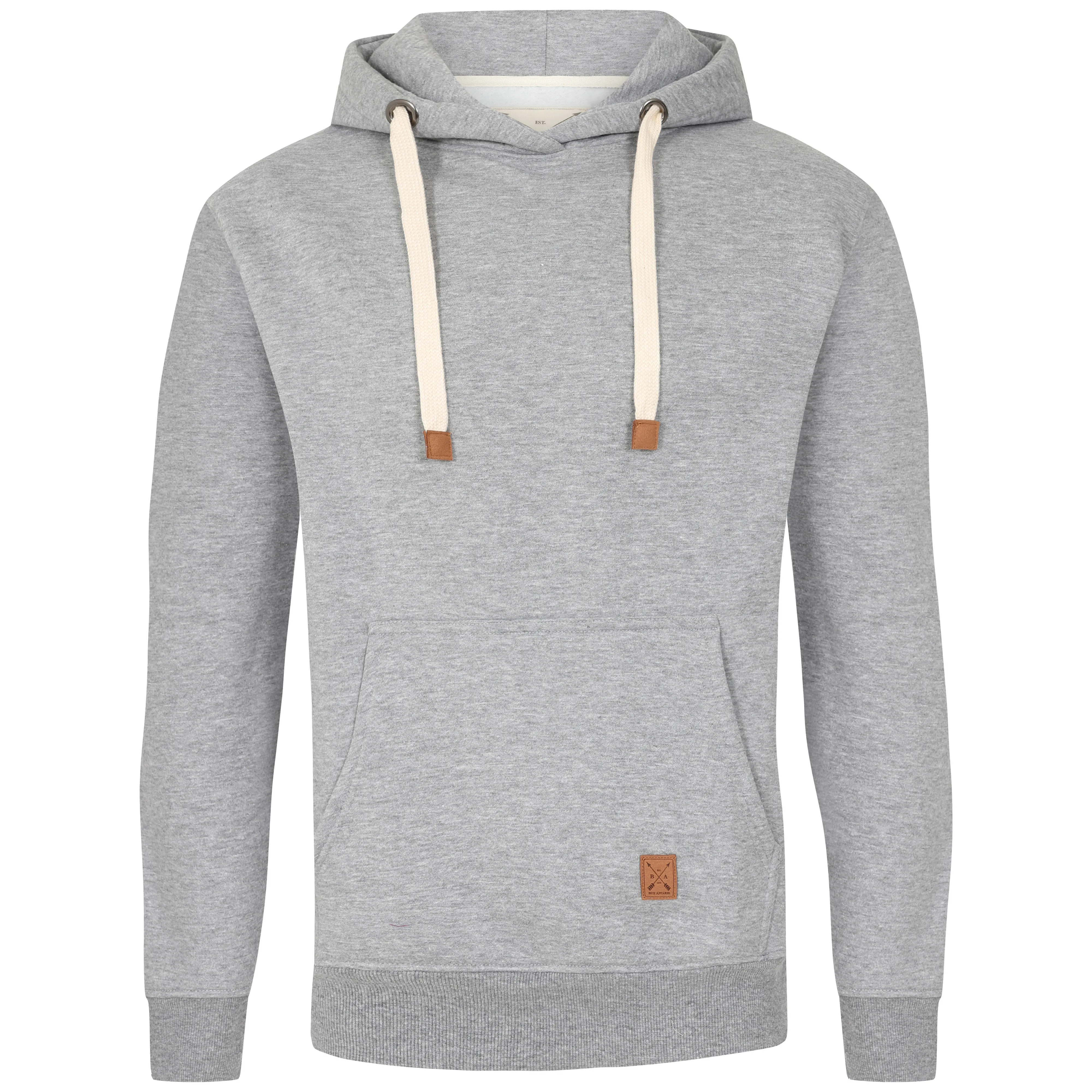 Men's Overhead Fleece Hoodie - Grey