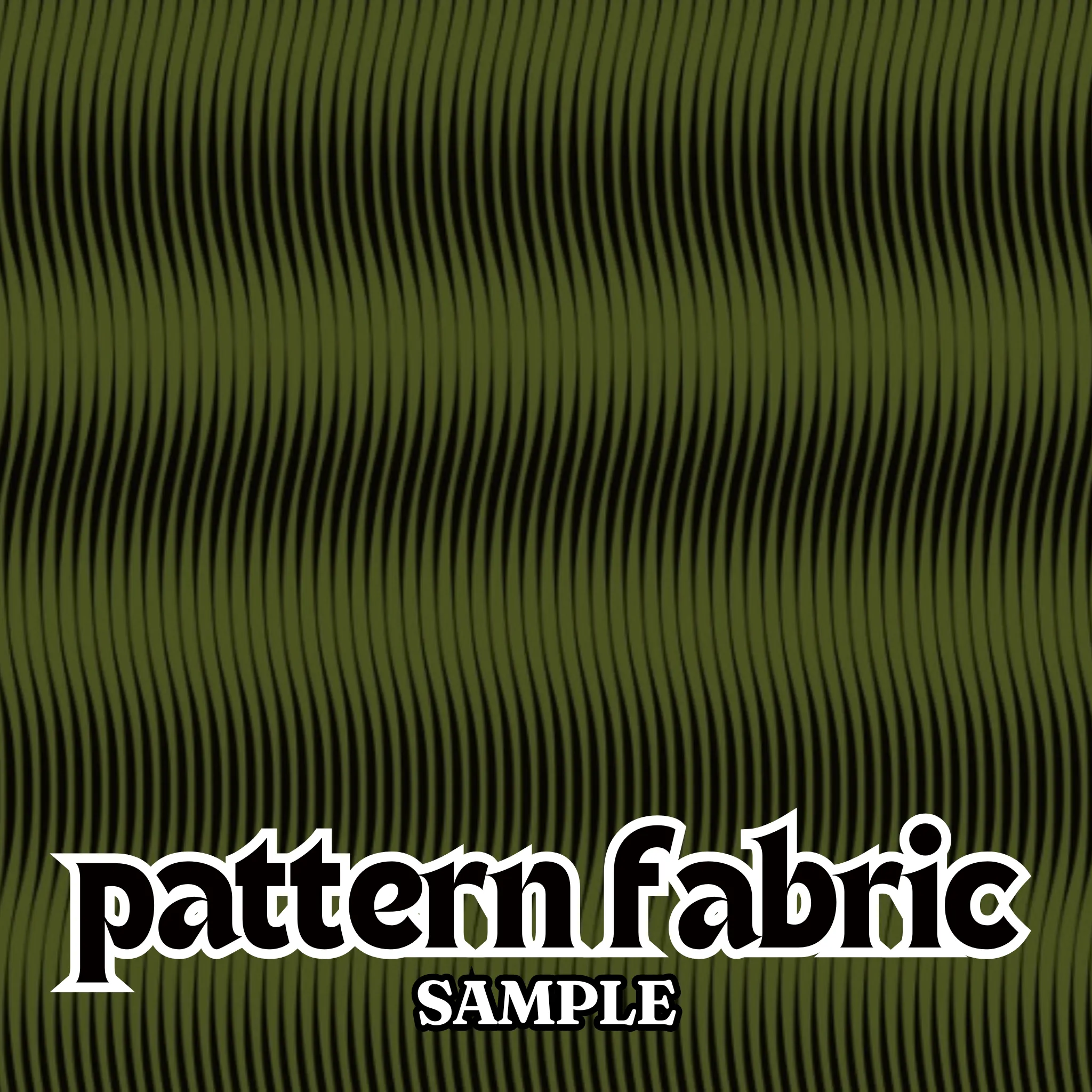 Military Green Swirly Pattern Unisex Casual Short-Sleeve Polo Shirt