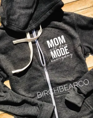 Mom Mode Hoodie Mom Sweatshirt - Funny Sweatshirt - Women's Hoodie - Funny Hoodie - Mom Shirt