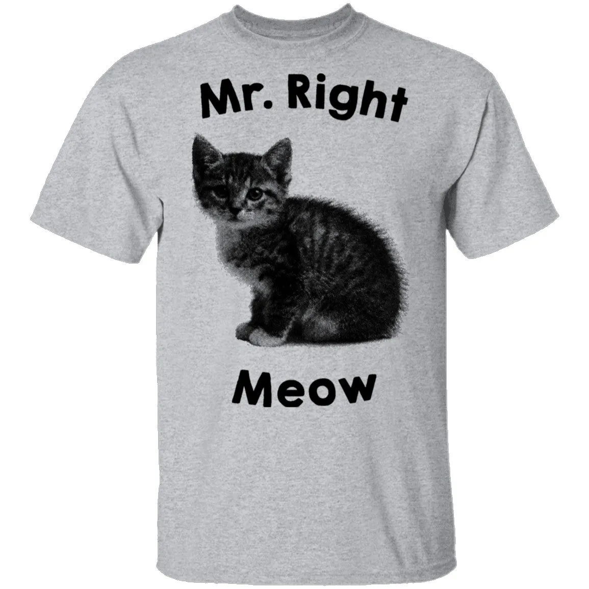 Mr. Right Meow T-Shirt