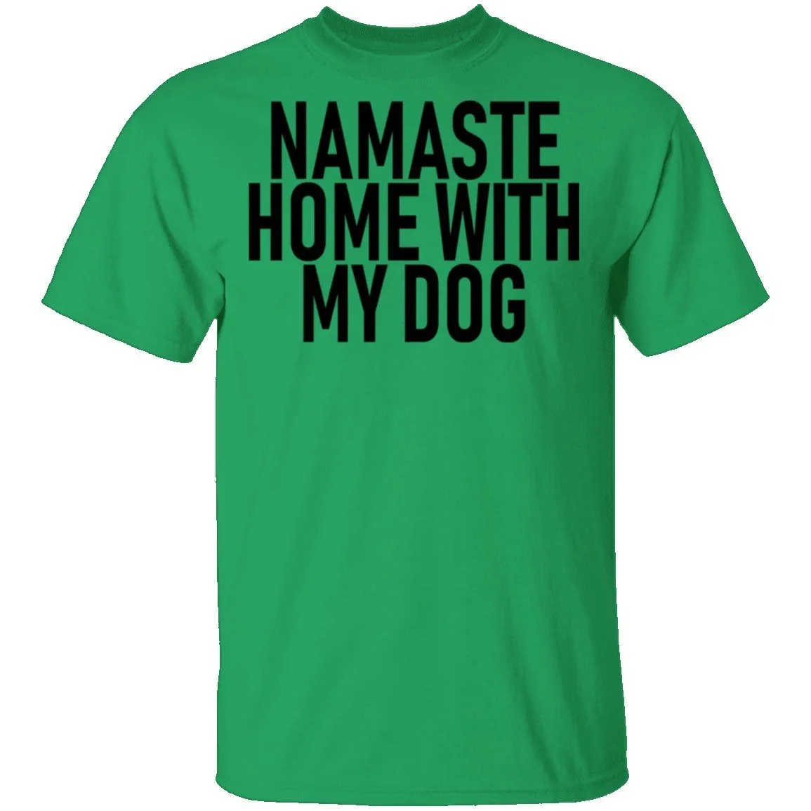 Namaste Home With My Dog copy T-Shirt
