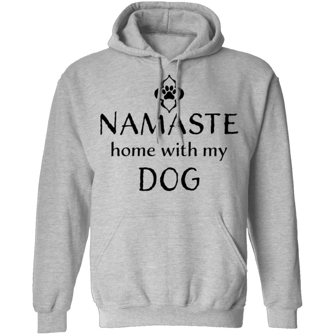 Namaste Home With My Dog T-Shirt