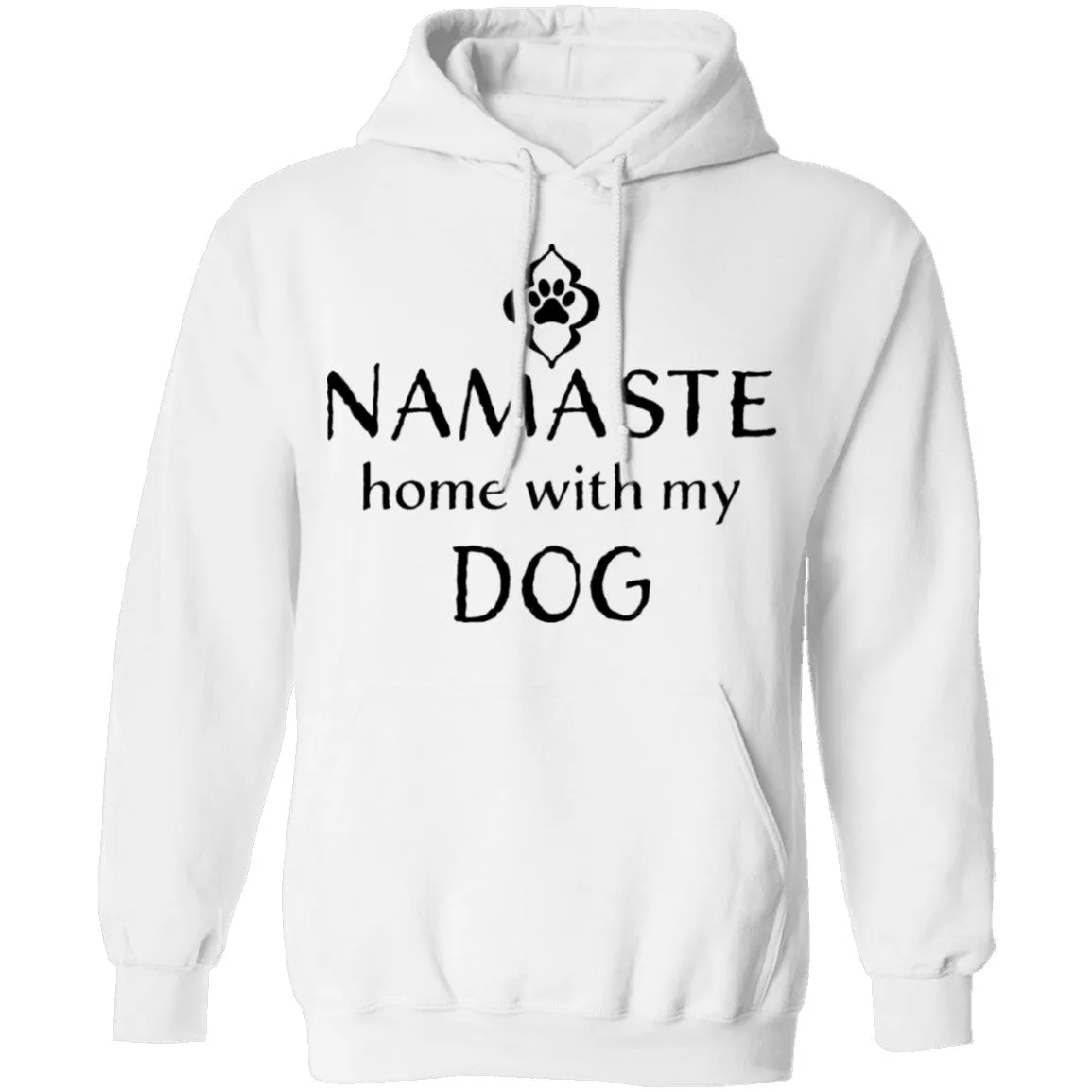 Namaste Home With My Dog T-Shirt
